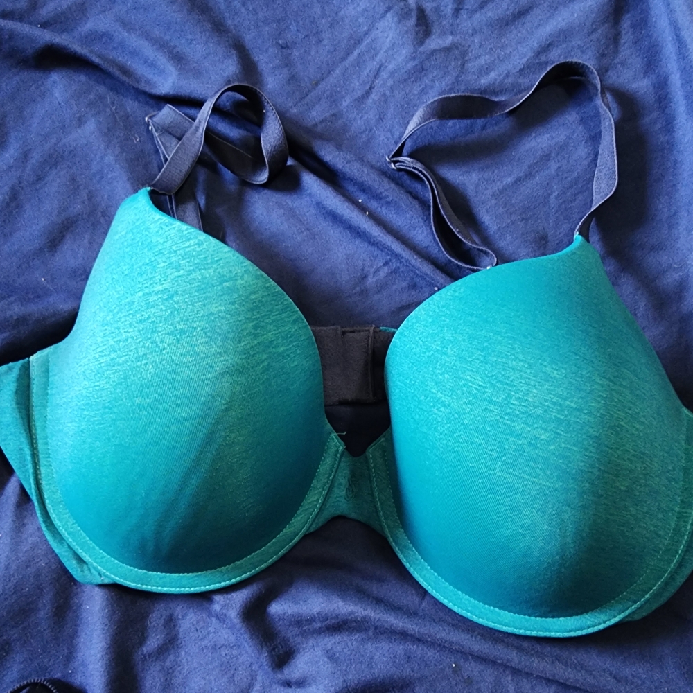 PINK Victoria's Secret Blue T-Shirt Bra